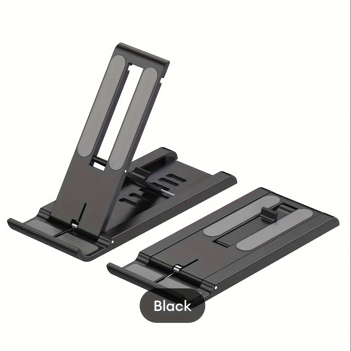 Adjustable Foldable Phone Stand for Smartphones Tablets and Live Streaming Made of ABS