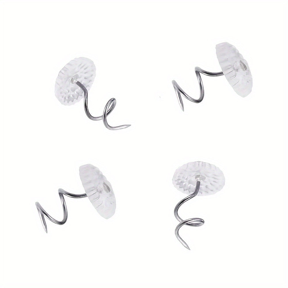 Transparent Bed Skirt Fasteners 1.5cm x 1cm Secure Bed Skirts