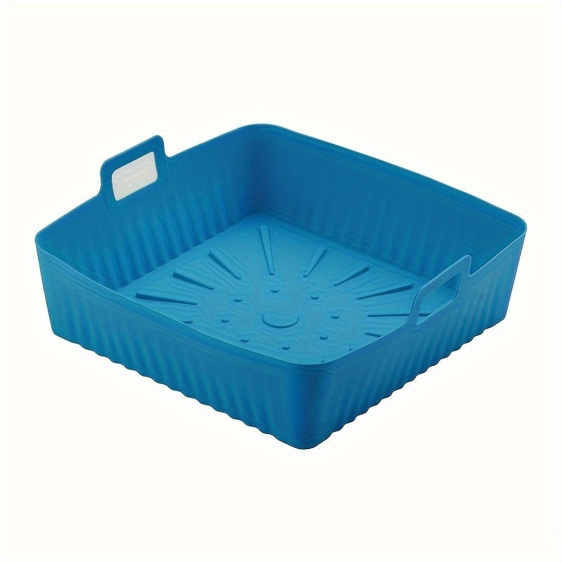 Silicone Air Fryer Liner Tray Non-Stick Dishwasher Safe Heat Resistant