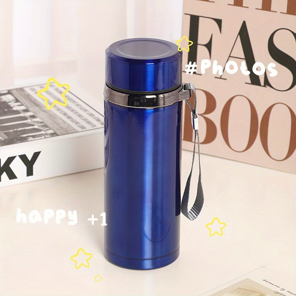 Men's Stainless Steel Travel Mug with Tea Strainer Large Capacity Wholesale