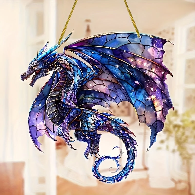 Acrylic Wall Art Hanging with Red and White Rose Design for Home Decor