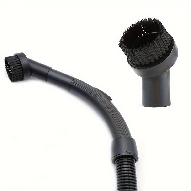 Rubber Round Brush Head Attachment for Vacuum Cleaner Cleaning Tool