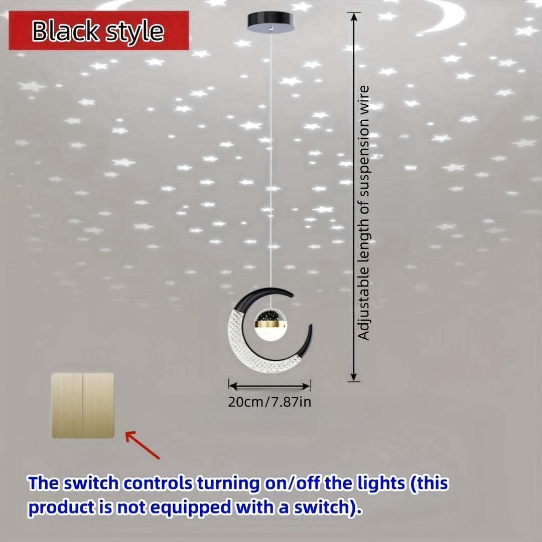 Yotoqxona yoki restoran uchun oddiy lyustra.
