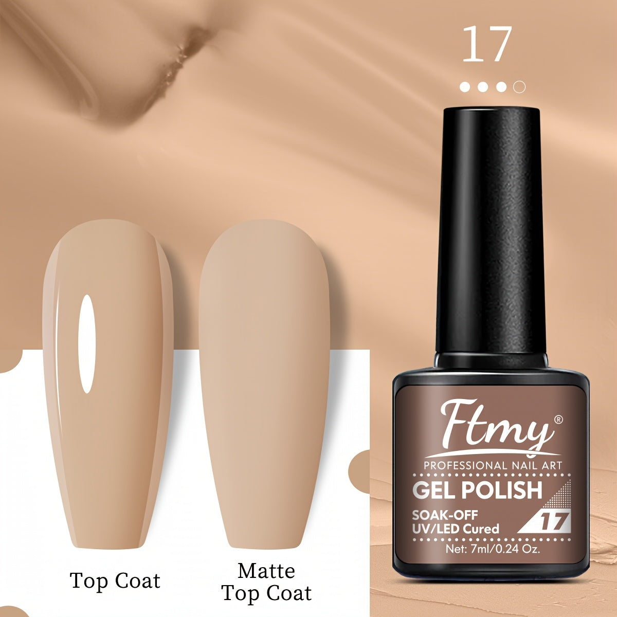 Women Gel Nail Polish Strong Bright Colors Long-Lasting