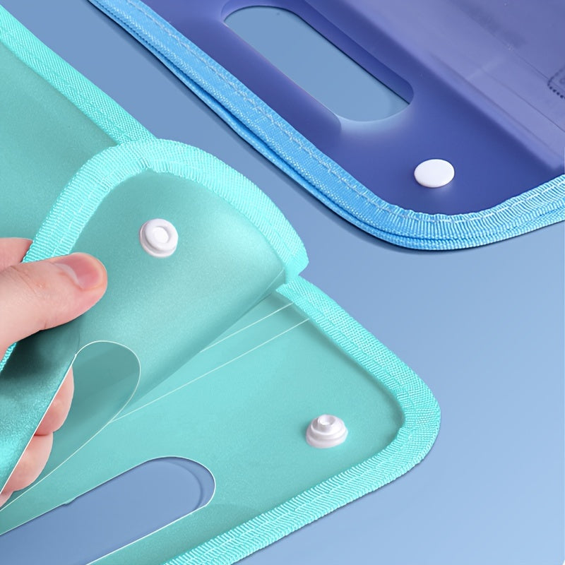 Waterproof A4 Vertical File Organizer with 13 Pockets Multi-Color PP Office Storage