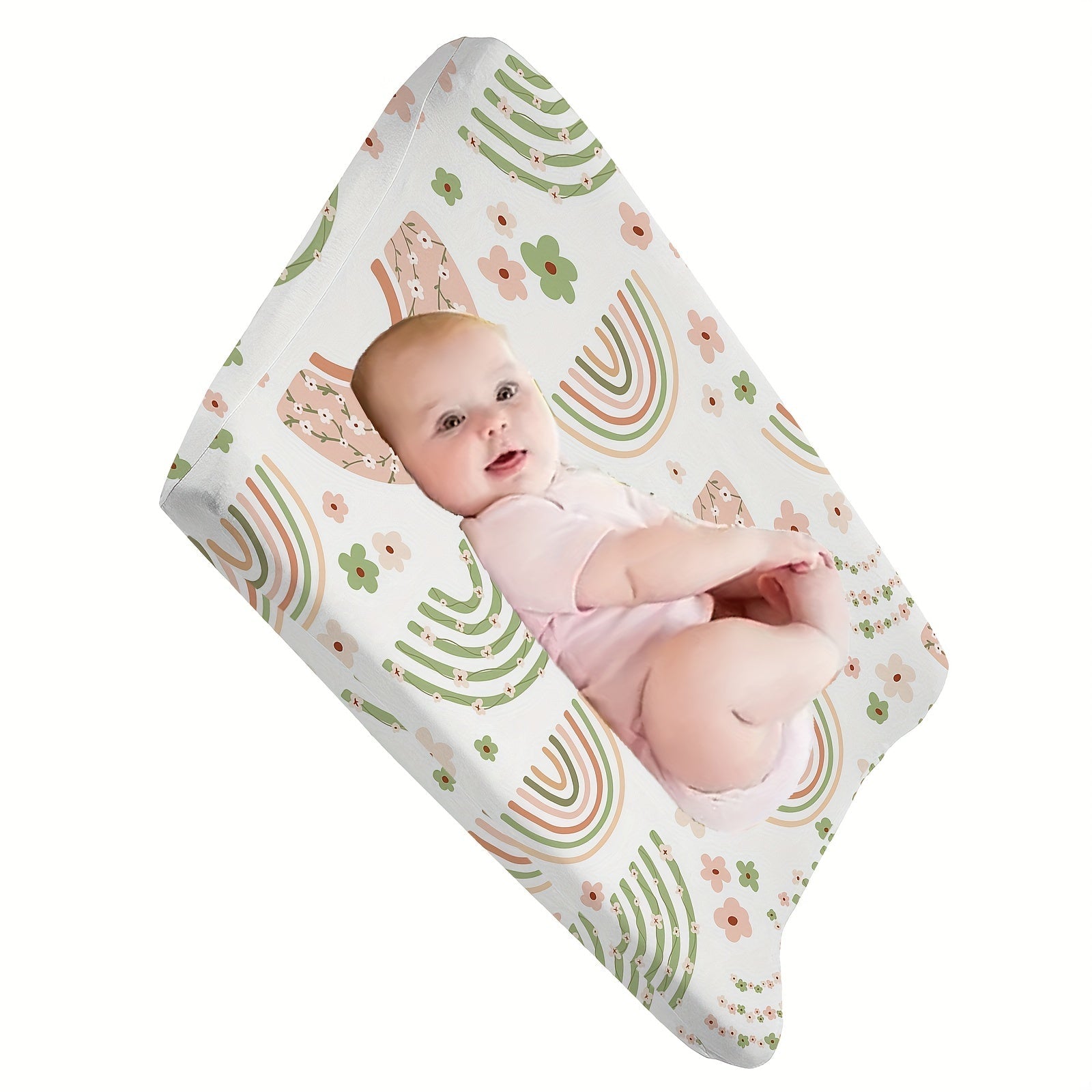 Bola uchun o'zgartirish matrasining qopqog'i, jinsdan mustaqil, paxta, suv o'tkazmaydigan, bolalar bog'cha aksessuari