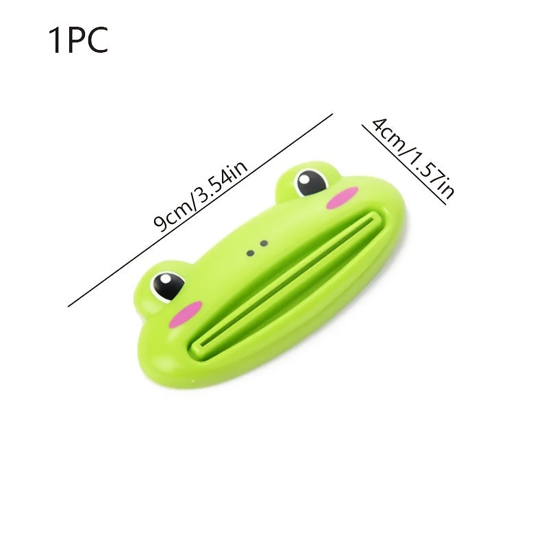 Kids Plastic Cartoon Animal Toothpaste Squeezer Bathroom Accessory