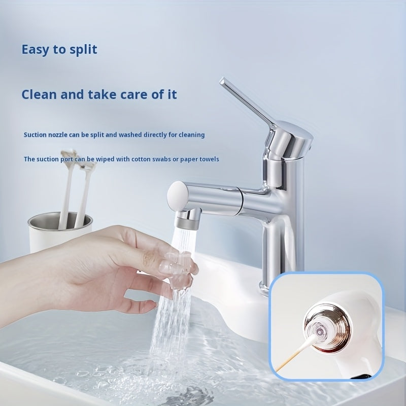 Electric Blackhead Remover USB Rechargeable with 3 Modes and 5 Nozzle Tips