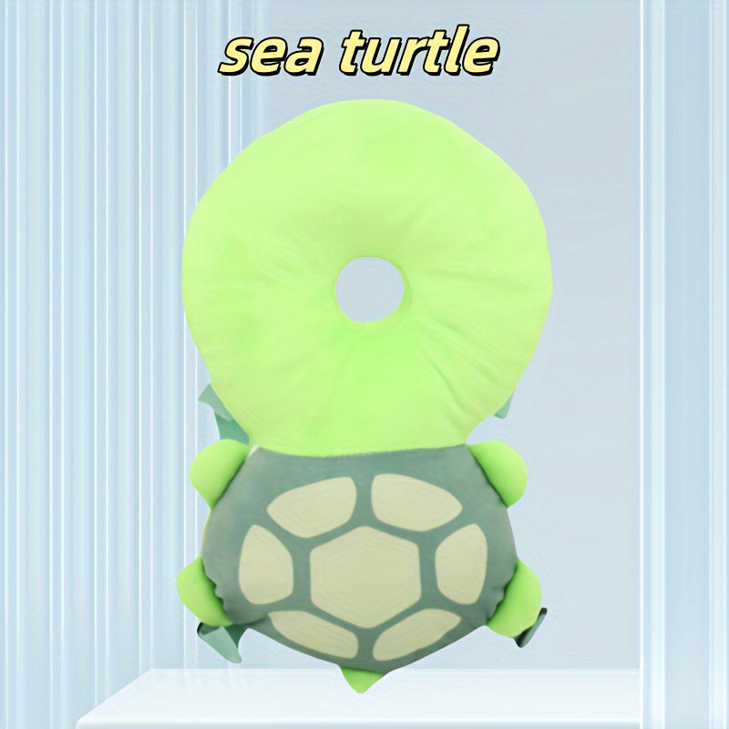 Yumshoq va nafas oladigan yurish bosh himoyachisi, yiqilishlarni oldini olish uchun mo'ljallangan, yumshoq polyester materialidan tayyorlangan. Qo'shimcha xavfsizlik uchun sozlanadigan tasmalari va yoqimli hayvon dizayni mavjud.