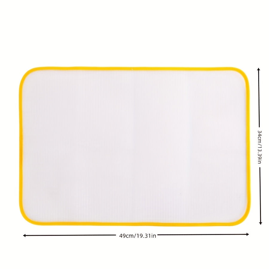 Juego de 3/5 fundas de malla de plancha de polipropileno, HeatGuard, resistentes al calor, plegables para protección de prendas