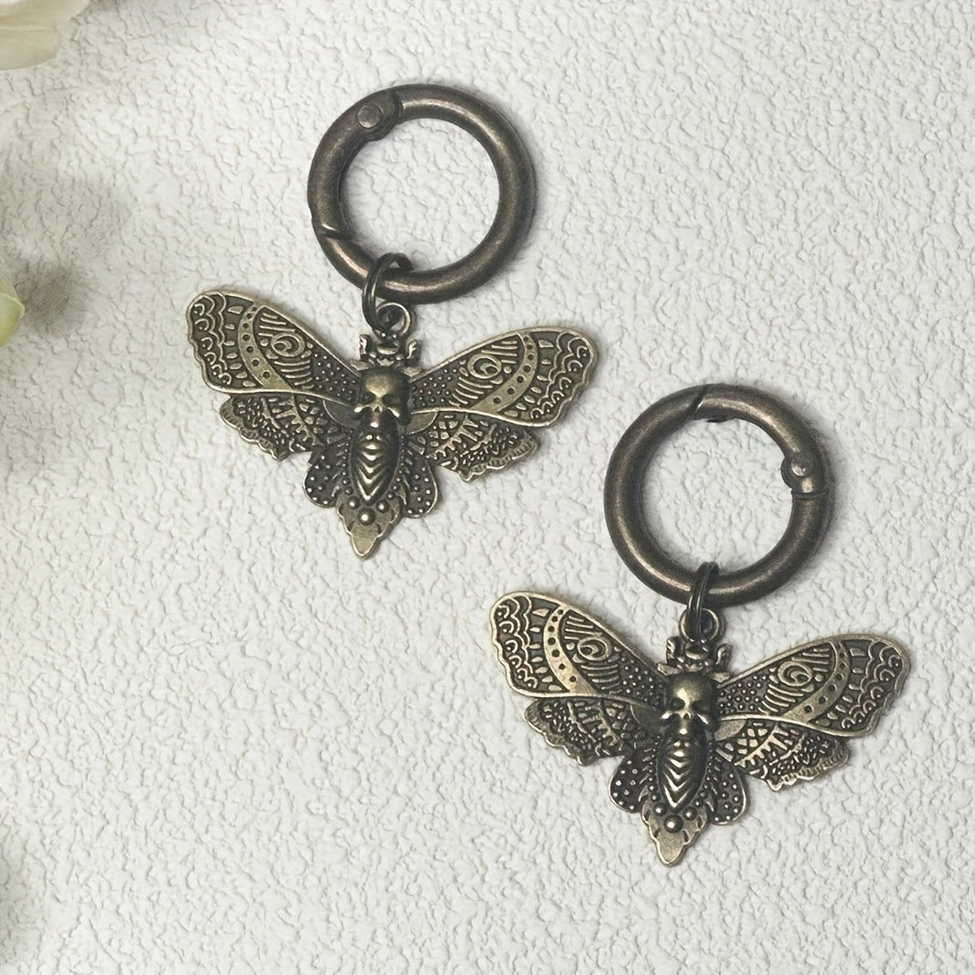 Unisex Alloy Skull Angel Shoe Decorations for Boots and Shoes Accessories