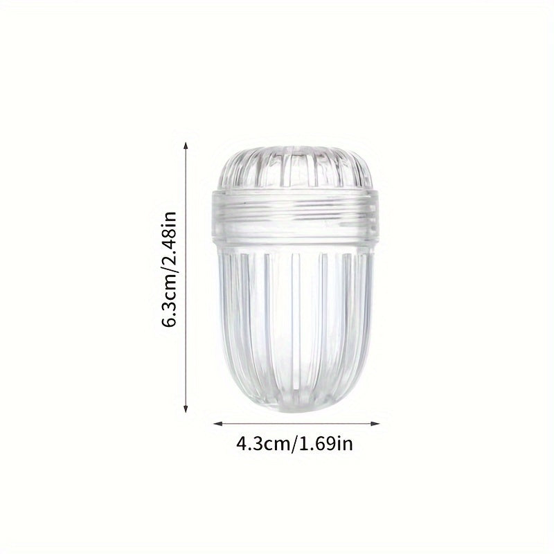 Uy oshxonasi uchun shaffof plastmassa choy qoldiruvchi to'plam