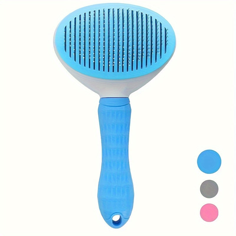 Pet Hair Remover Comb Adjustable Needle Anti-Skid for Cats and Dogs