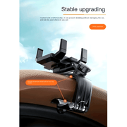 Ko‘p funksiyali avtomobil telefon uchun tutqich, 3-17.78cm smartfonlar uchun mos, sozlanadigan klamp