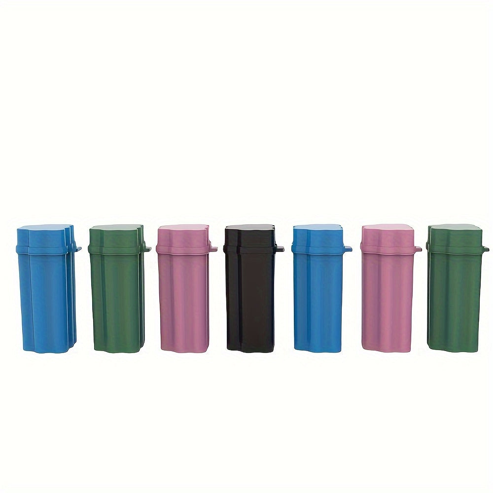 Розовая крышка-ящик для хранения с держателем для зажигалки для путешествий и дома