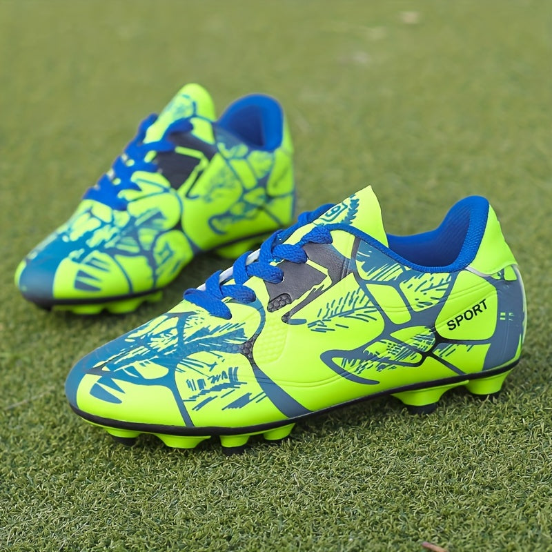 O'g'il bolalar uchun sirtdagi futbolkalar, oyoq kiyimlari, yengil mashg'ulot va musobaqa uchun yengil futbol poyabzali