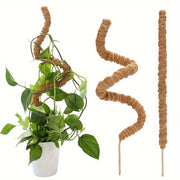 Bendable Coconut Brown Plant Support Pole for Climbing and Training