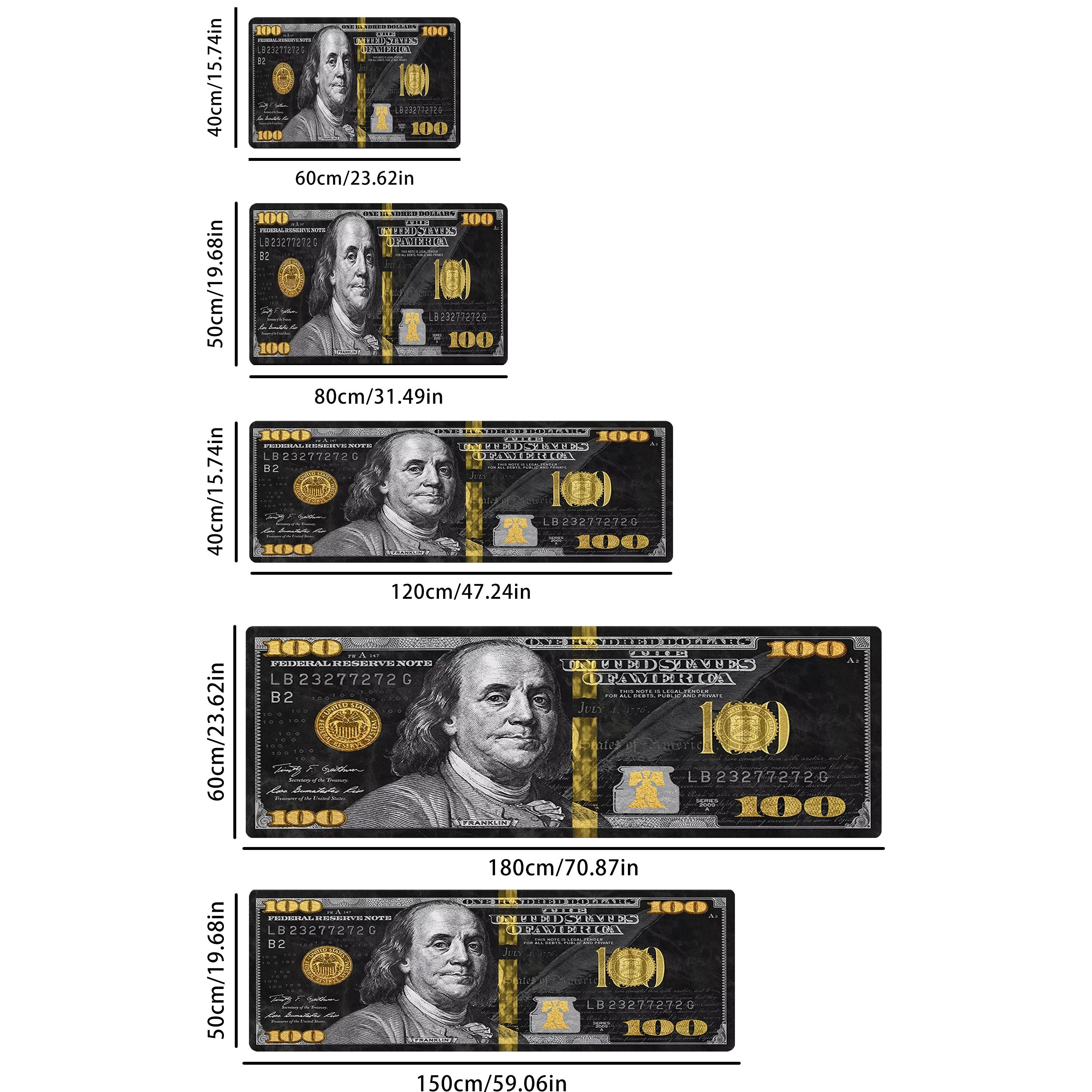 Black Polyester Entryway Rug Anti Fatigue Mat Soft Cozy Bedroom Living Room Carpet