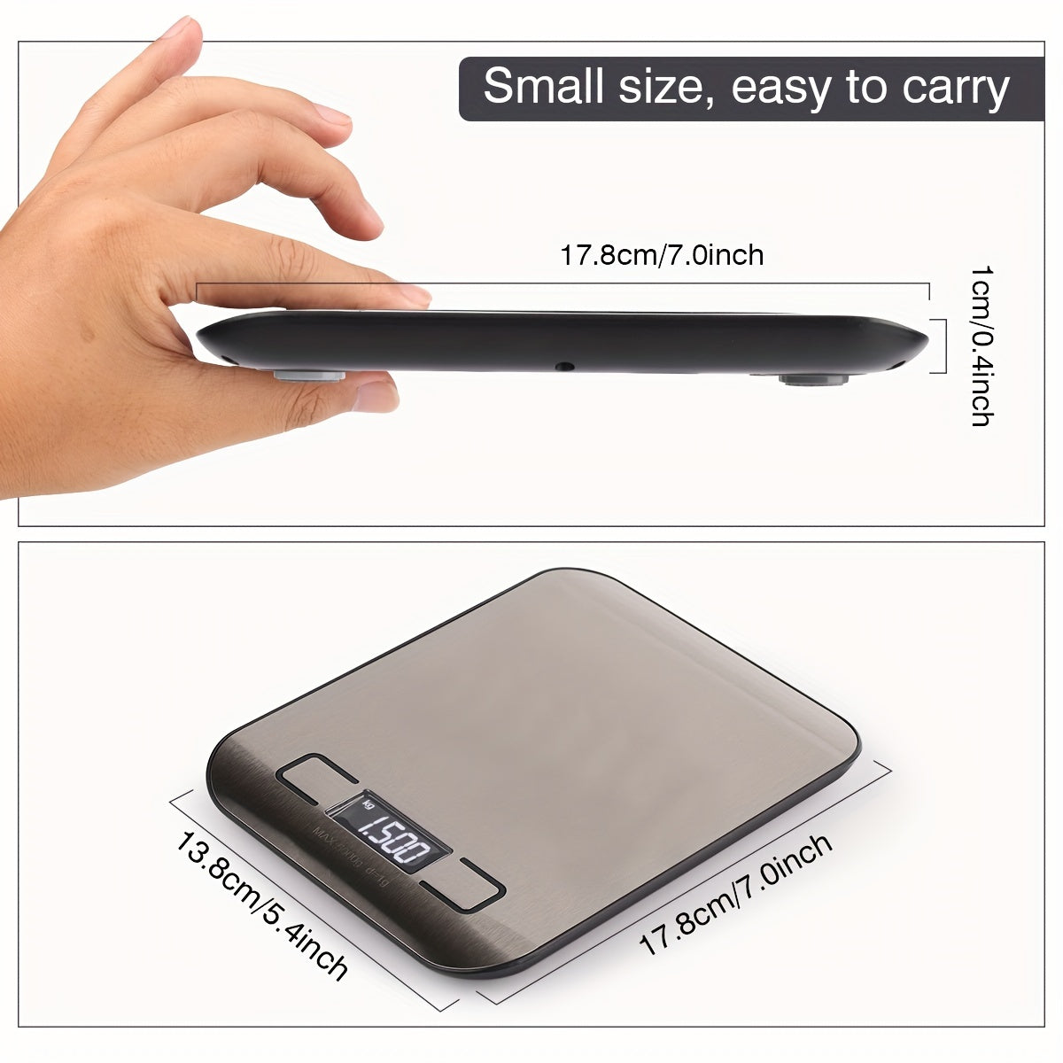 Цифровые 5 кг прецизионные весы из пластика промышленный баланс с режимом беззарядки