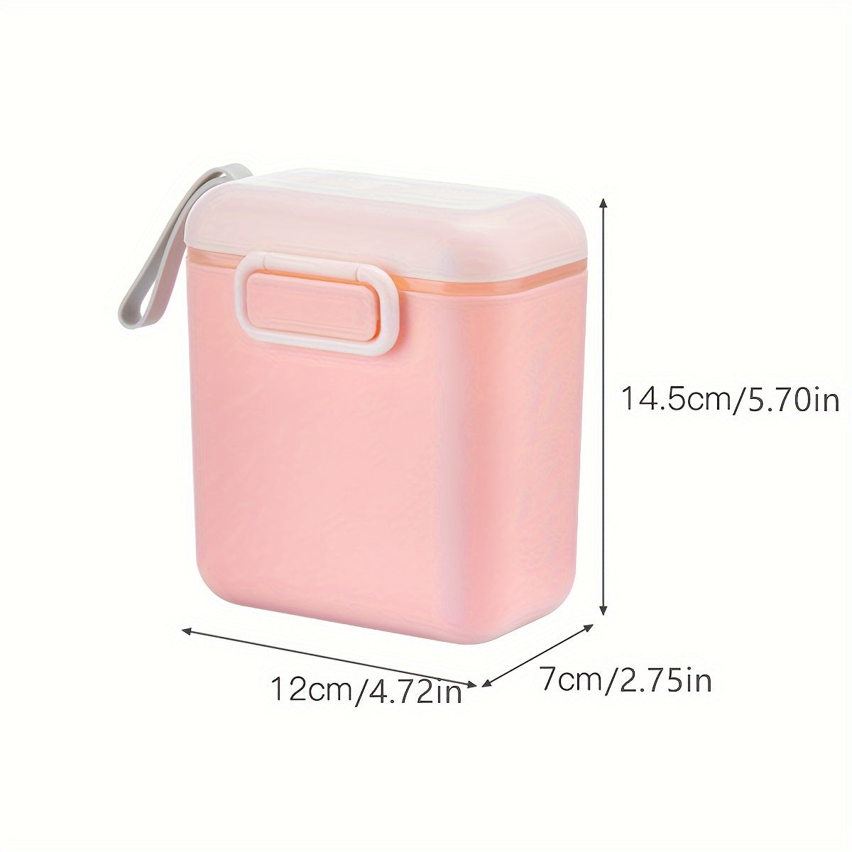 Baby Feeding Dispenser Portable Milk Powder Container with Scoop Leakproof Storage for Travel