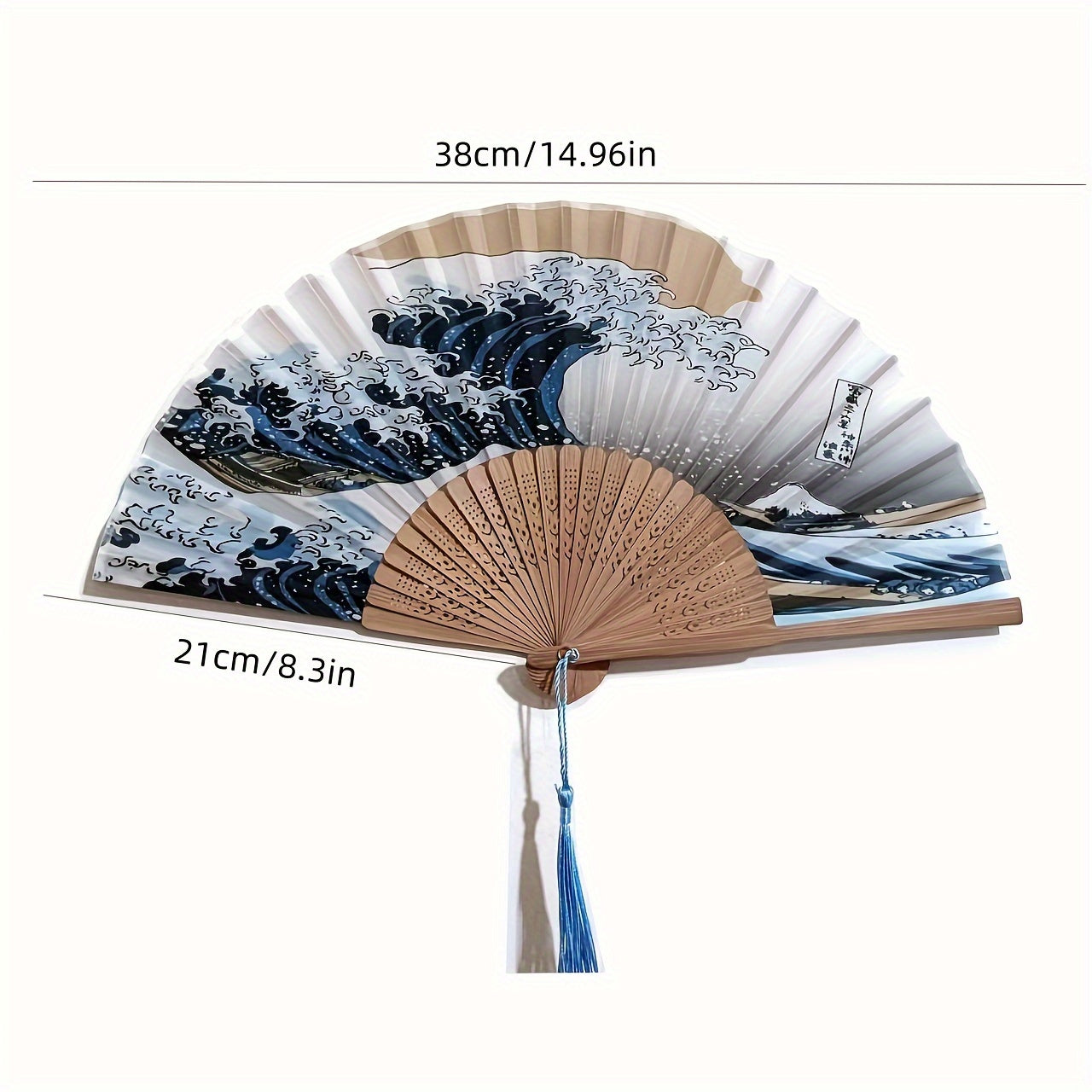 Traditional Plastic Dancing Fan for Hanfu Costumes and Gifts