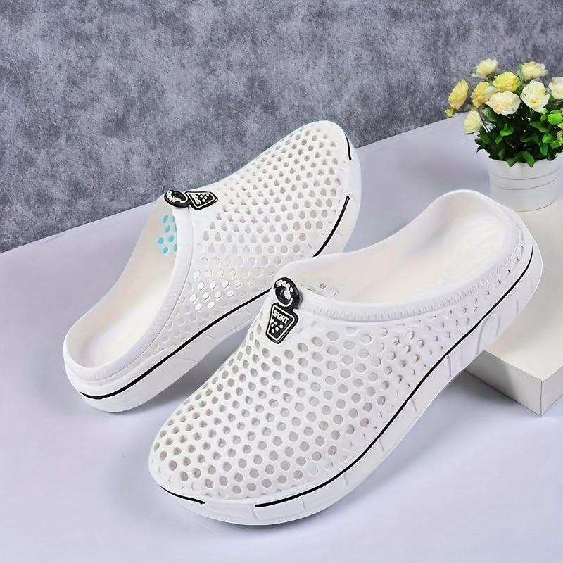 Women/Couple's Clogs Leather Fashionable Comfort Suitable for Outfits