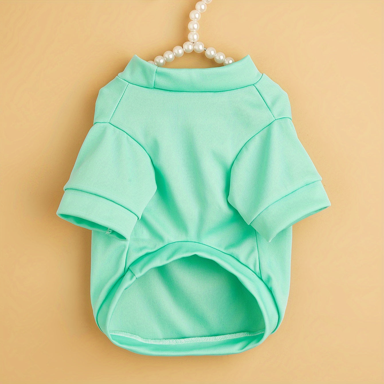 Pet T-Shirt Quick Dry Summer Dog Tee Casual Knit Polyester Small Medium Toy