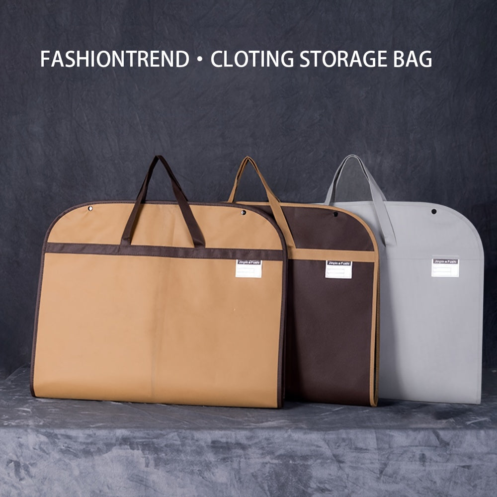 Cloth Storage Bag with Zipper Portable Foldable Dustproof Clothes Organizer
