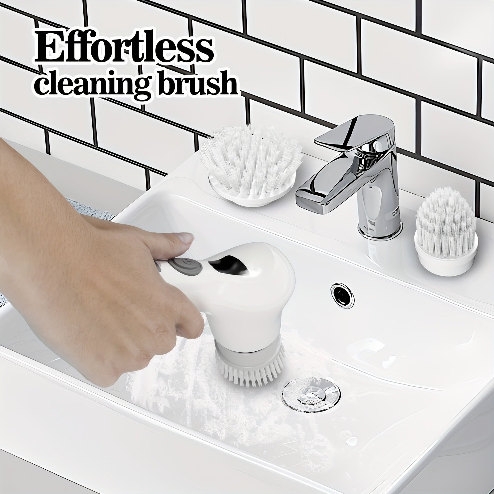 Sozlanadigan uzaytirish va 9 ta boshli Elektr rotatsiyali tozalash choʻpqi