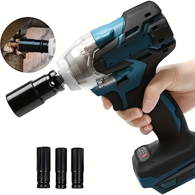 10 Pieces Deep Drive Impact Wrench Socket Set 1/2 Inch 8-24 Mm Carbon Steel