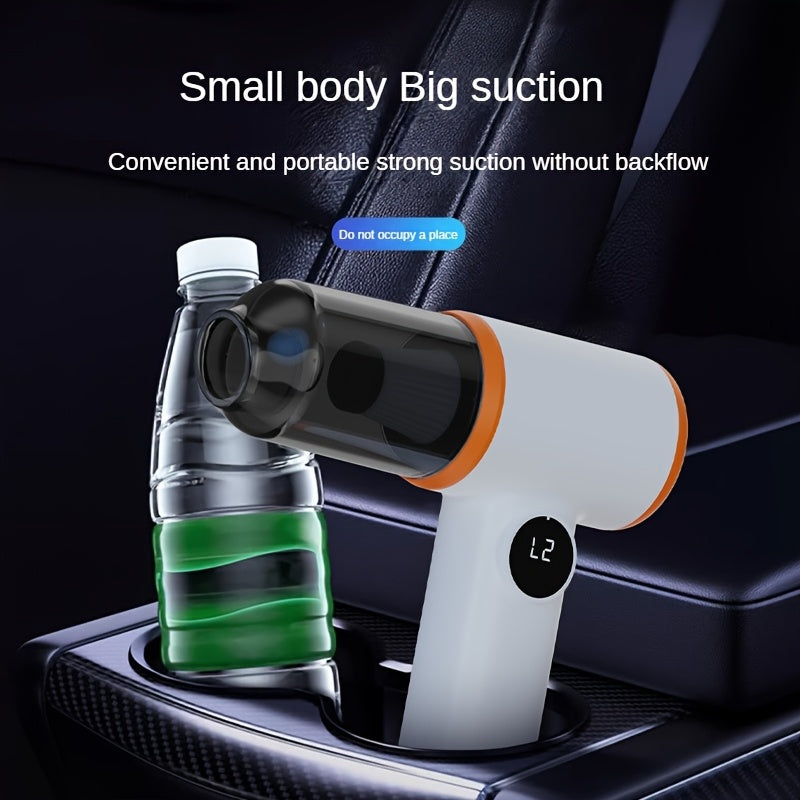 Handheld Wireless Vacuum Cleaner with Suction and Blowing Functions, Rechargeable Lithium Battery