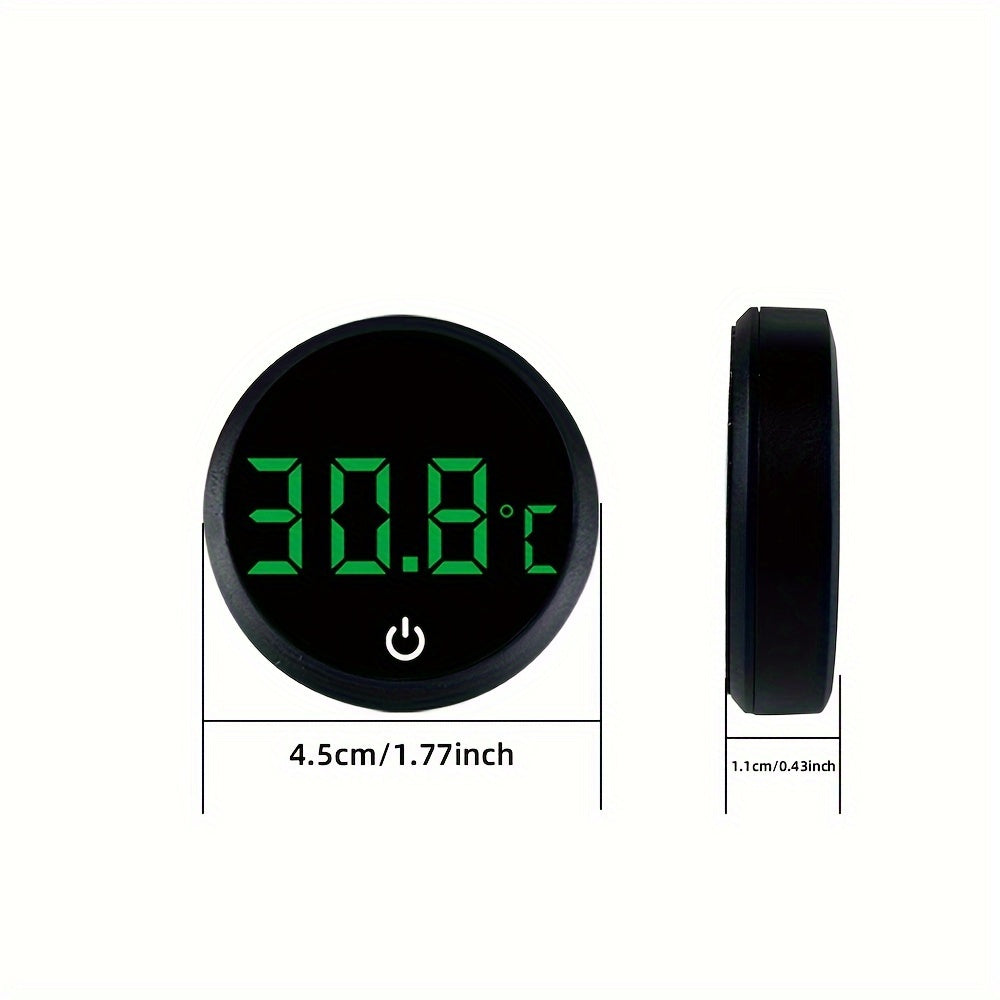 Aquarium Thermometer with Large LED Display Durable Battery Powered for Fish Tanks Reptile Habitats