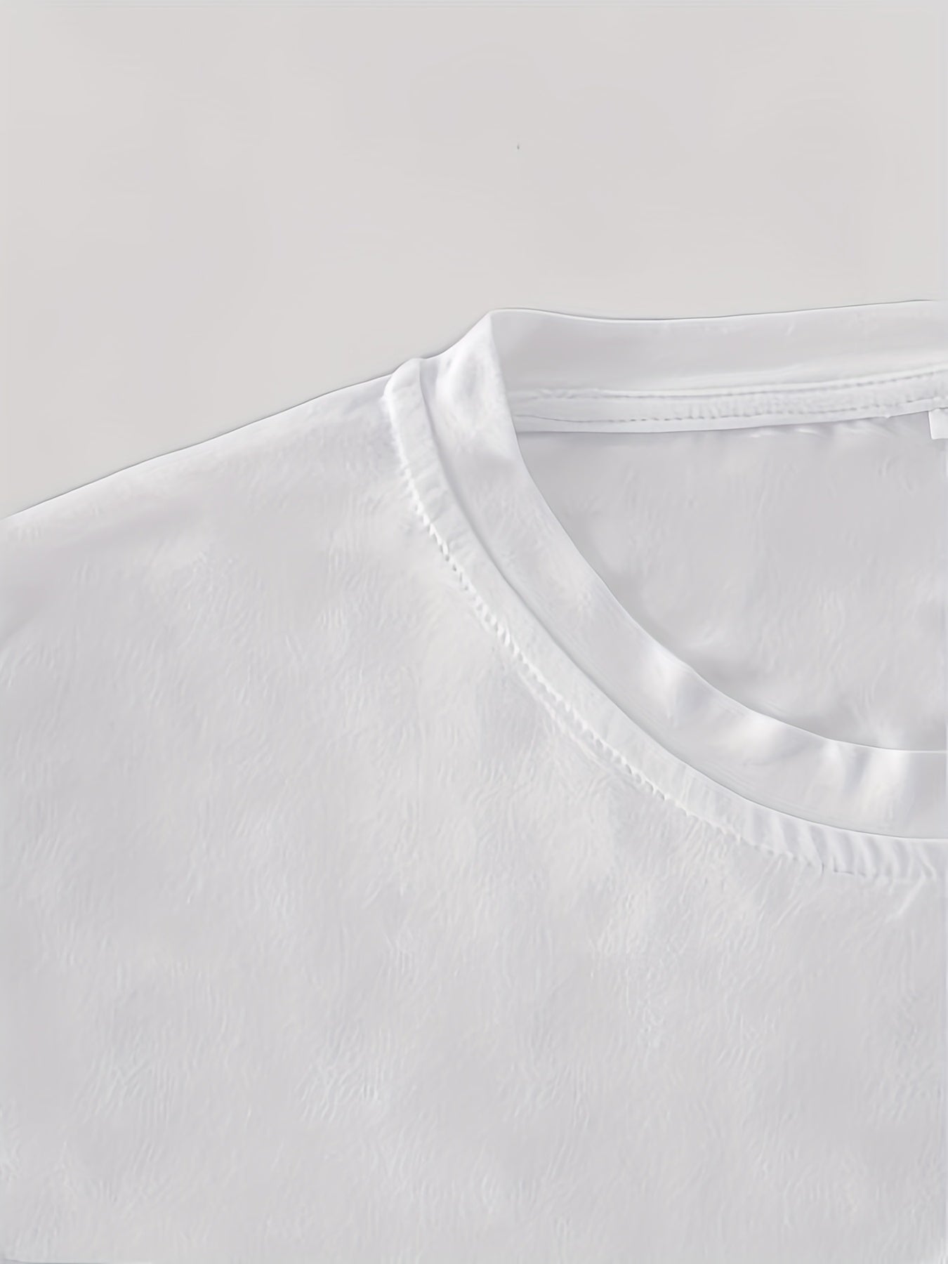 Men's Black Casual T-Shirt with Skull and Mechanical Print Polyester Spandex Summer Crew Neck Short Sleeve