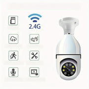 Smart Home Camera WiFi Night Vision Two-Way Audio Wide Angle Remote Monitoring