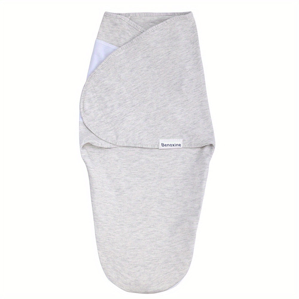 Baby Sleep Sack for Newborns 0-3 Months Adjustable Swaddle with Zipper and Cozy Design