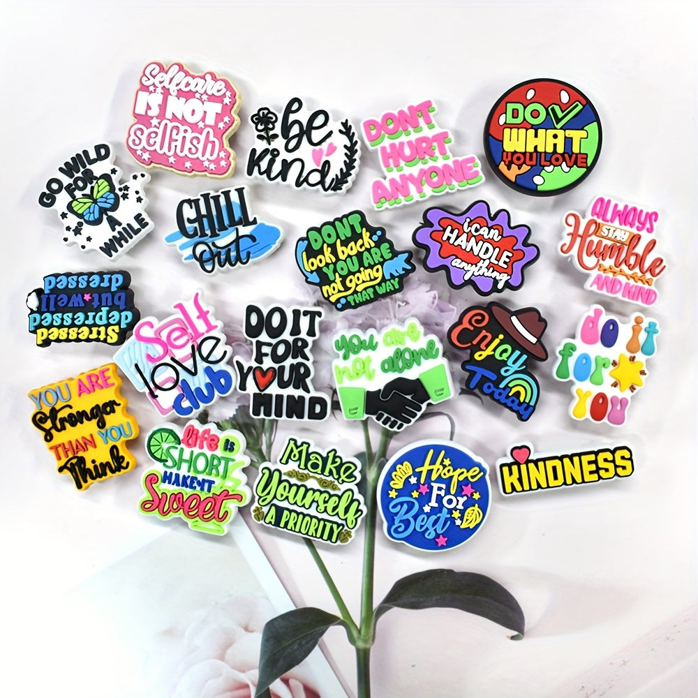 Unisex Plastic Shoe Charms for Sandals and Garden Shoes, DIY Accessory Pack
