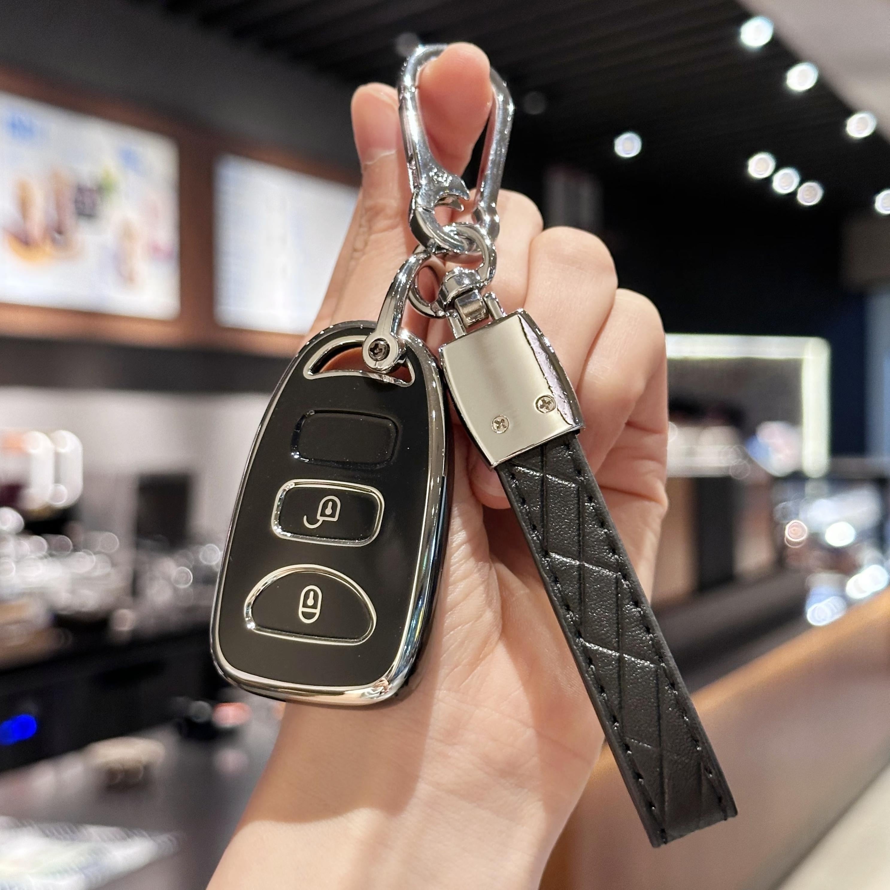 Universal TPU Key Fob Cover for 2-Button Remote Key Shells