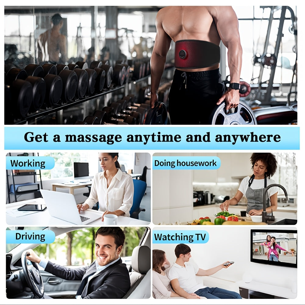 WOFLEND EMS TENS Massager va Qorin Mushaklarini O'rgatuvchi - bu 6 rejim va 18 intensivlikka ega bo'lgan portativ, zaryadlanadigan butun tanani mashq qilish kamaridir. Erkaklar va ayollar uchun uy sport zalida foydalanish uchun mos.