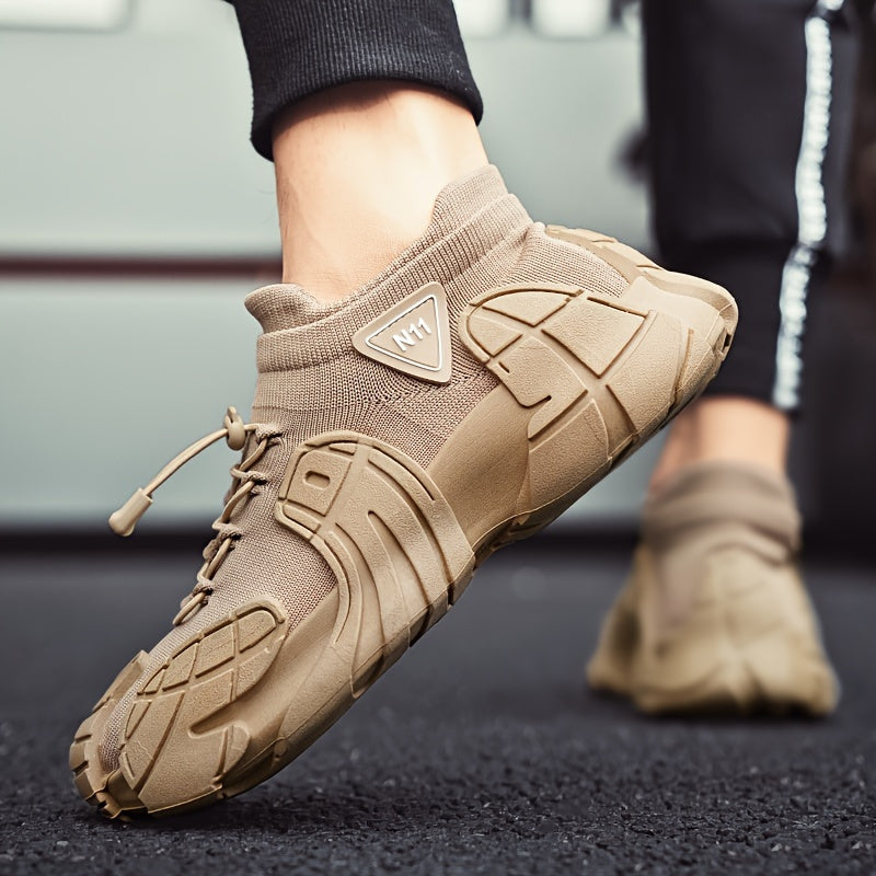 Men's Breathable Sock Shoes Casual Sneakers Non-Slip Summer 2024