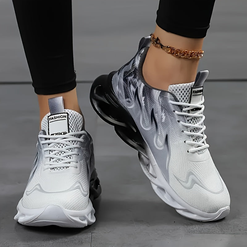 Women's Breathable Shock-Absorbing Anti-Slip Casual Running Shoes