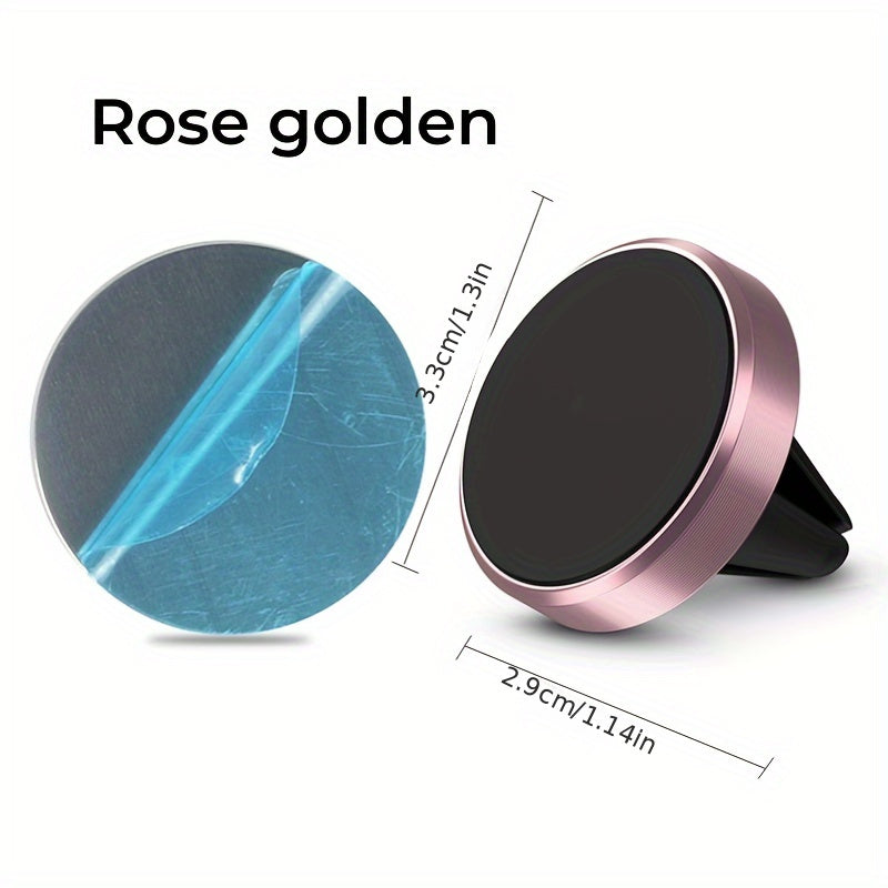 Soporte magnético universal para coche para teléfonos inteligentes negro