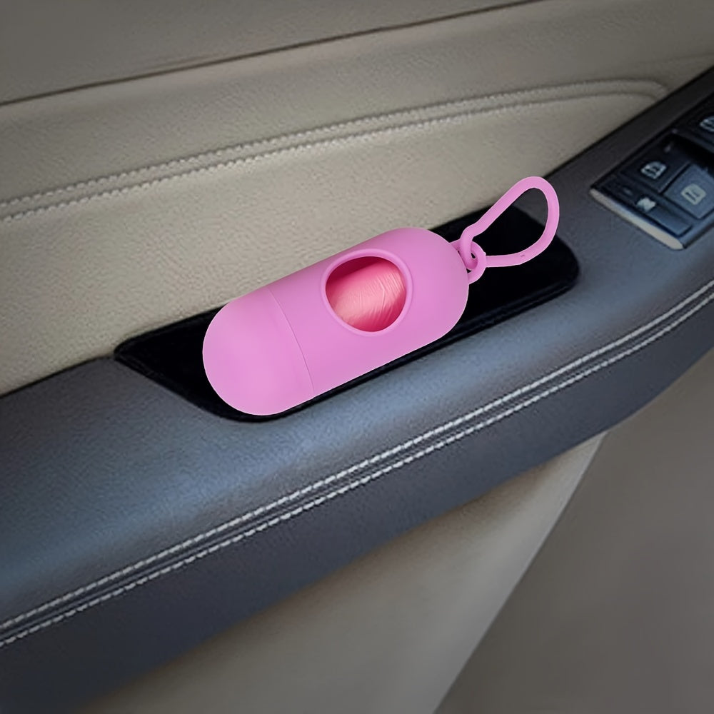 Автомобильный внутренний водонепроницаемый мешок для мусора, подвесной автомобильный мусорный бак, 15 шт., рулон, контейнер для хранения