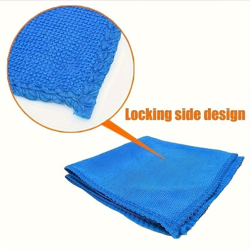 5-Pack Microfiber Towels for Car Cleaning and Home Drying