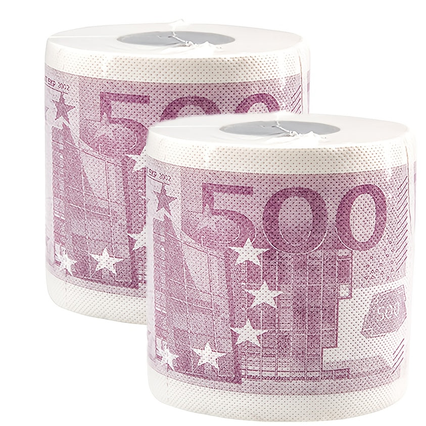 Paquete de 1, 3 o 6 rollos de papel higiénico o toallas de papel Euro