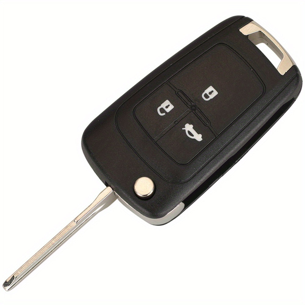 Modified Flip Car Key Shell for Chevrolet Cruze Aveo Without Battery
