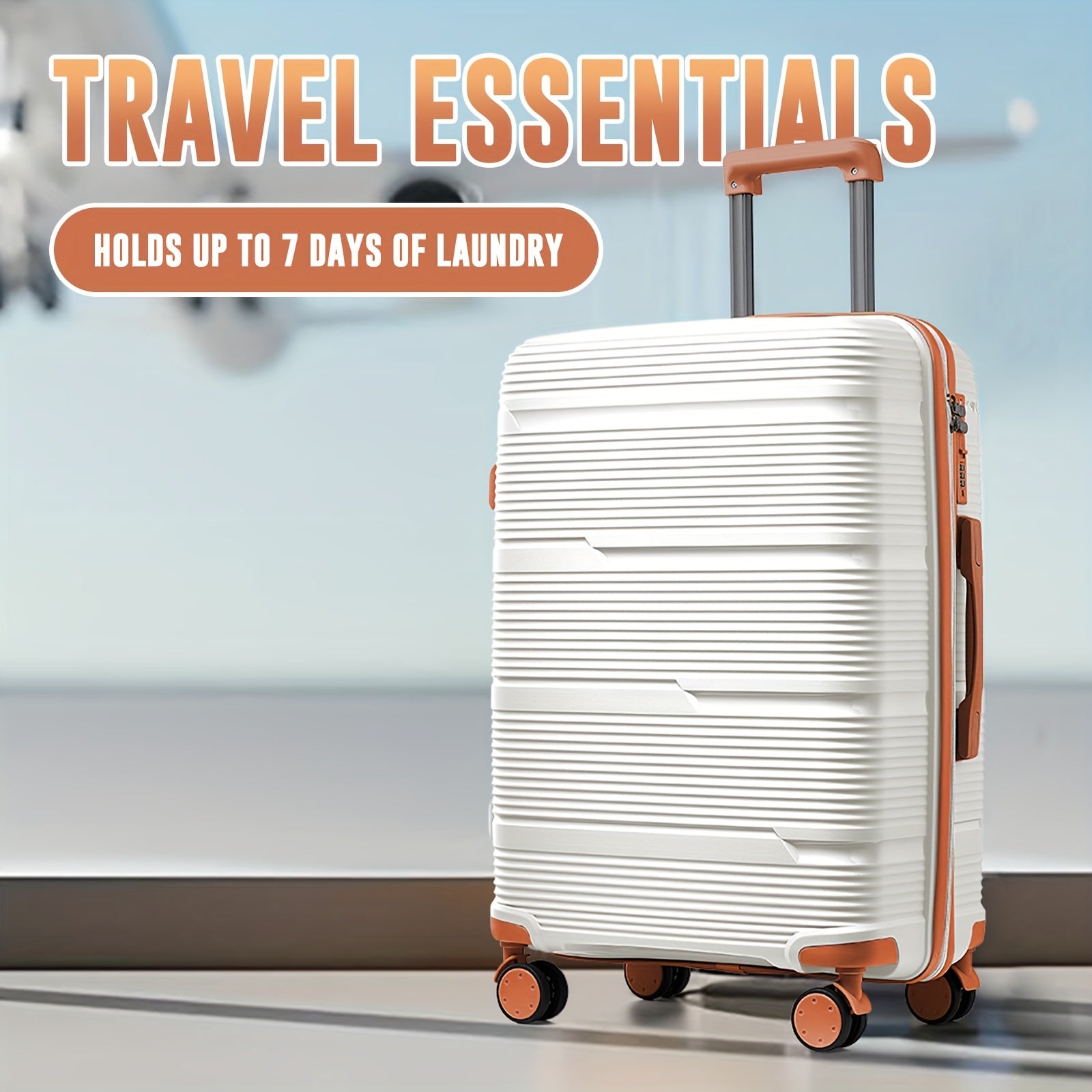 Багаж и дорожные сумки, туалетные принадлежности и косметички, чемодан с кодовым замком доступен в 1 штуке или 6 штук.