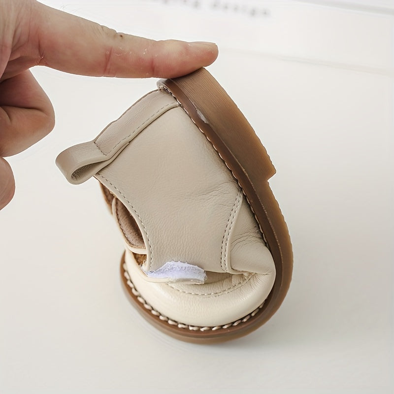 Kids Toddler Striped Tassel Crib Shoes Microfiber Synthetic TPR Sole All-Season