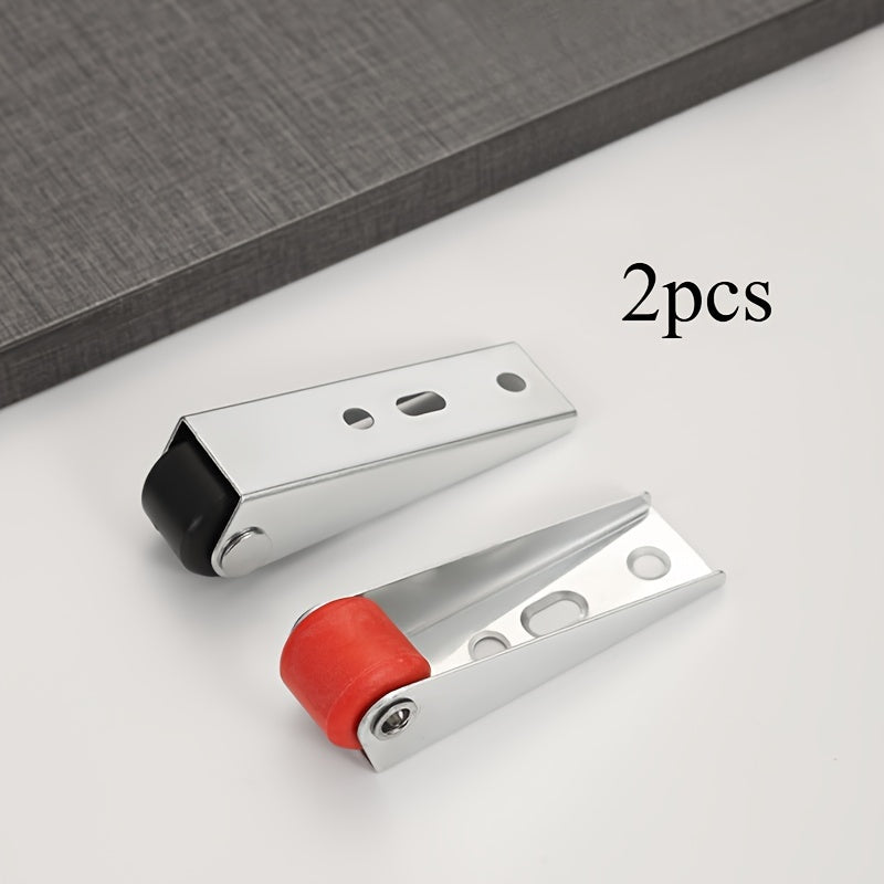 2 ta yuqori sifatli zanglamas po'latdan yasalgan sirpanadigan eshik g'ildiraklari to'plami - ko'p maqsadli metall yo'l-yo'riq g'ildiraklari, kuchli yuk ko'tarish qobiliyati, elektr quvvati talab qilinmaydi, uy oshxona mebellarini ta'mirlash uchun ideal