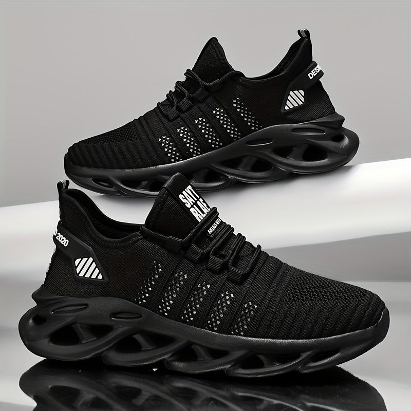 Erkaklar uchun zamonaviy yangi tasodifiy krossovkalar, barcha mavsumlar uchun mukammal, nafas oladigan, sirpanmaydigan dizayn.