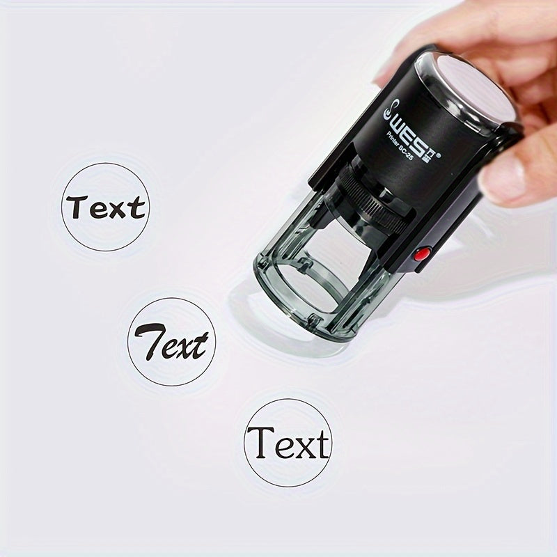 Ofis va maktab uchun shaxsiylashtirilgan dumaloq ABS muhr